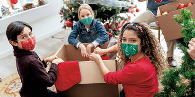 ''Maske & L&uuml;ften'' als Corona-Weihnachtsregeln