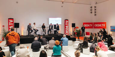 oe24 KarriereDay heute in der Ariana-Seestadt in Wien 22