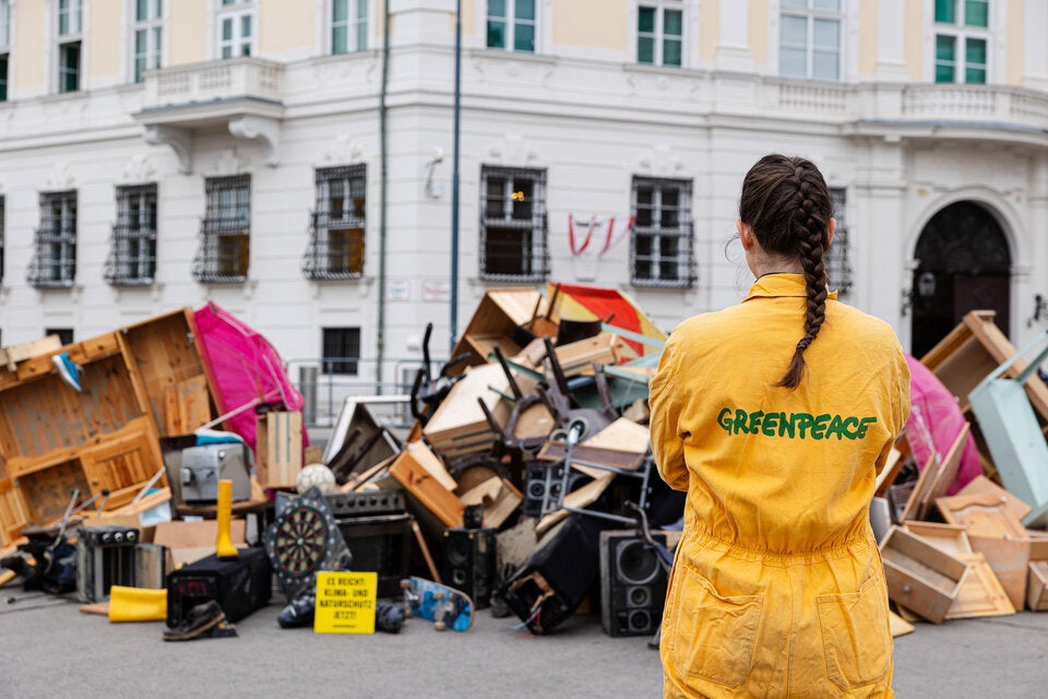 greenpaece kanzleramt