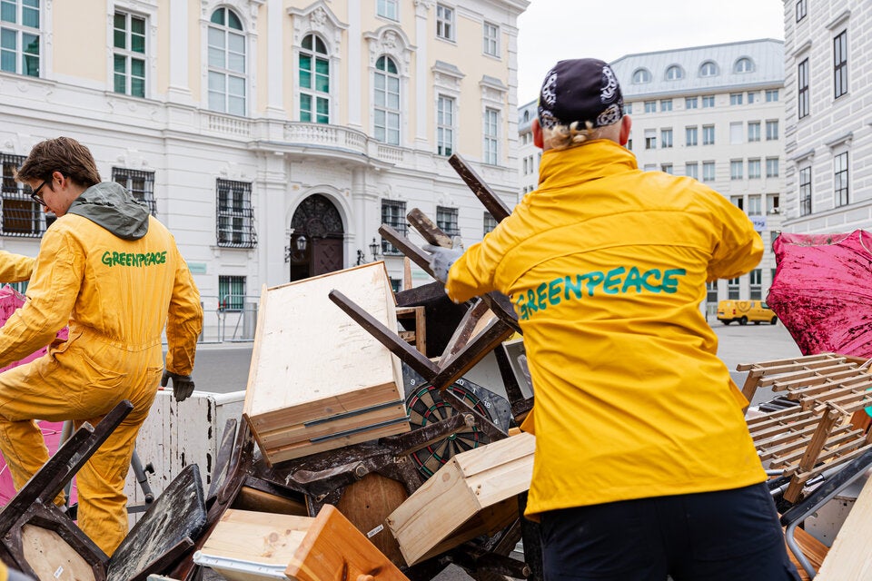 greenpaece kanzleramt