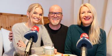 Lisa und Gery Friedle mit Claudia St&ouml;ckl