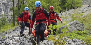 Bergretter im Einsatz - &Ouml;BRD
