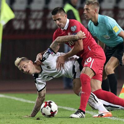 Serbien gegen Österreich