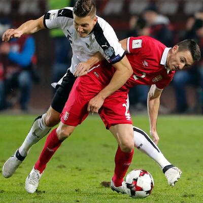 Serbien gegen Österreich
