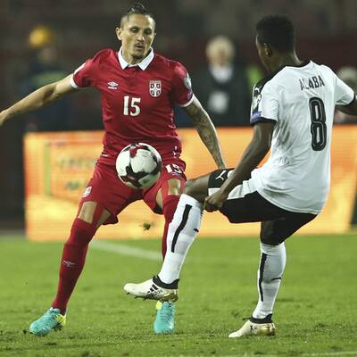 Serbien gegen Österreich