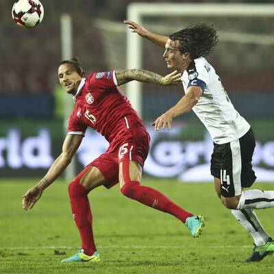 Serbien gegen Österreich