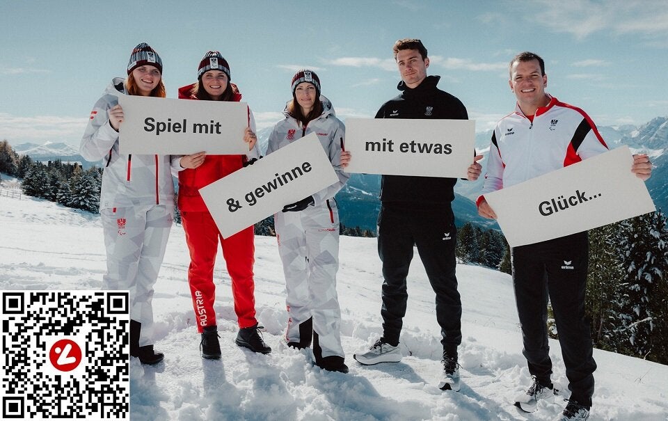 ÖPV Cortina 2026 Gewinnspiel mit QR-Code