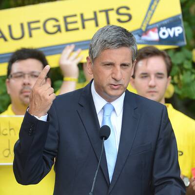 Die Vorstellung in der politischen Akademie der ÖVP