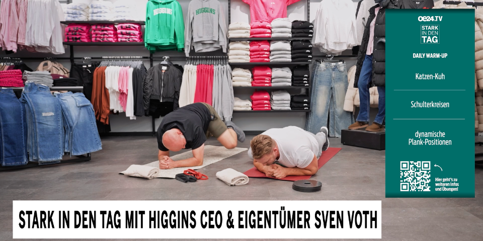 Die Power-Übungen von Matthias Göth und Higgins-Gründer Sven Voth