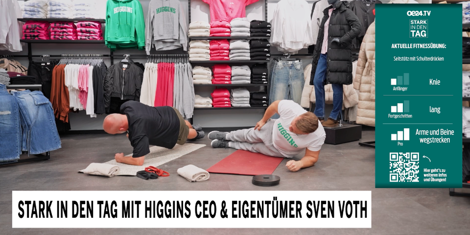 Die Power-Übungen von Matthias Göth und Higgins-Gründer Sven Voth