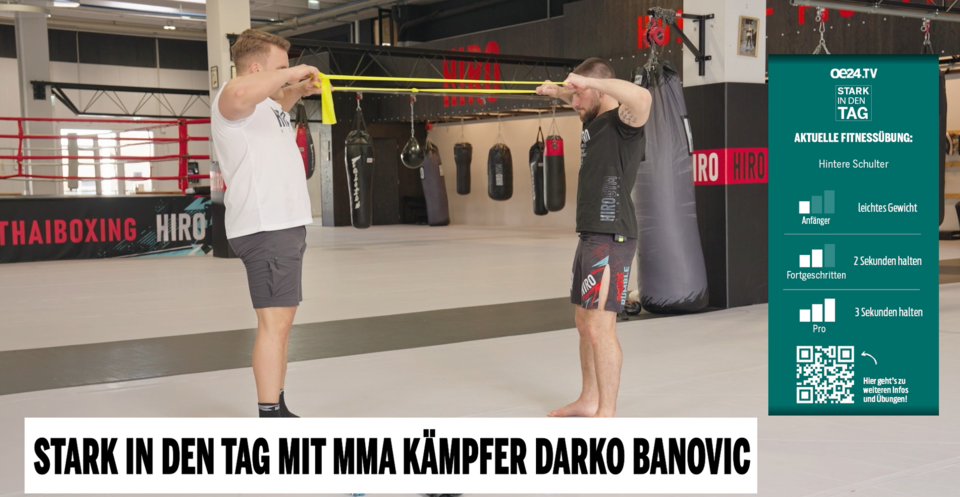 Workout mit Darko Banovic: Stabilität und Kraft für Schultern und Oberkörper
