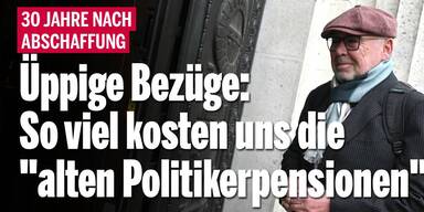 Üppige Bezüge: So viel kosten uns die 