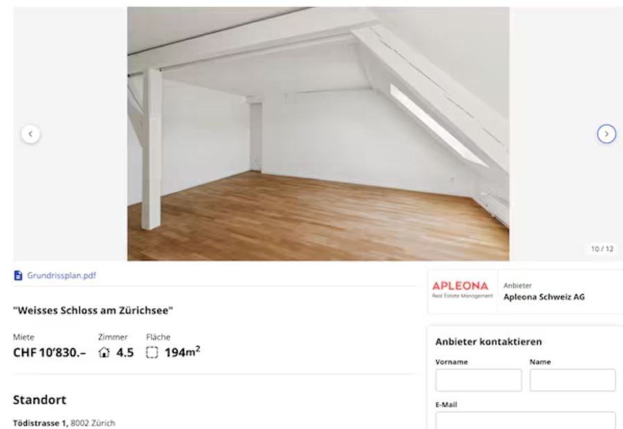 Für 11.500 Euro im Monat ist DIESE Luxus-Wohnung zu haben
