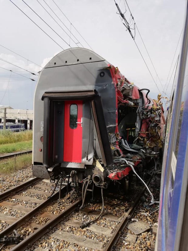 Zug-Unfall in Wien-Floridsdorf: Strecke gesperrt