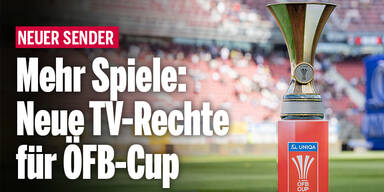 Mehr Spiele: Neue TV-Rechte für ÖFB-Cup