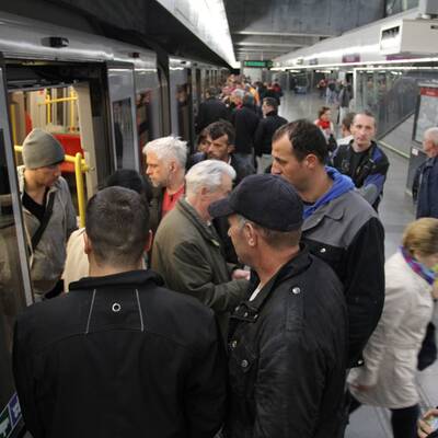 Öffi-Streik in Wien