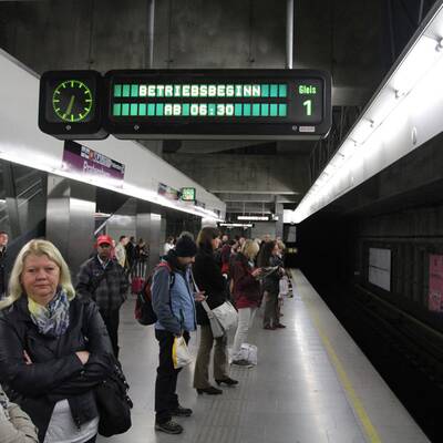 Öffi-Streik in Wien