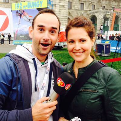 Die Bilder zum Rekord-Sprung