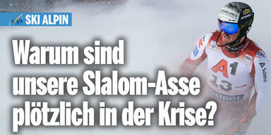 Warum sind unsere Slalom-Asse plötzlich in der Krise?