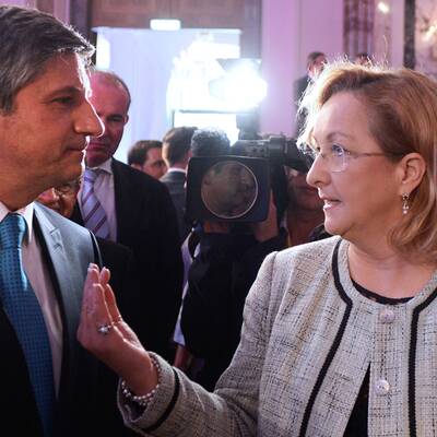 Michael Spindelegger schwört die ÖVP auf den Wahlkampf ein. 