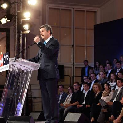 Michael Spindelegger schwört die ÖVP auf den Wahlkampf ein. 