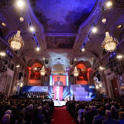 Michael Spindelegger schwört die ÖVP auf den Wahlkampf ein. 