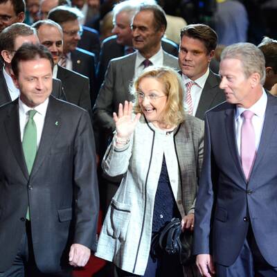 Michael Spindelegger schwört die ÖVP auf den Wahlkampf ein. 