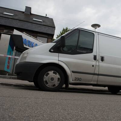 Überfall auf einen Geldtransporter