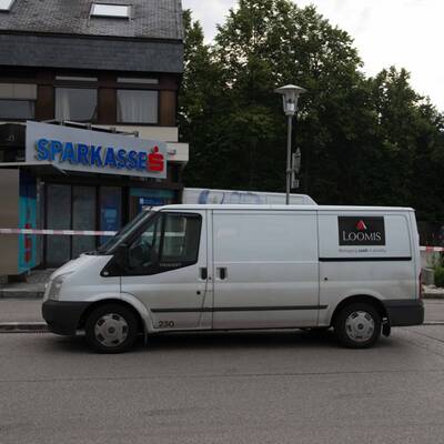 Überfall auf einen Geldtransporter