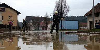 Heftige Unwetter in der Steiermark