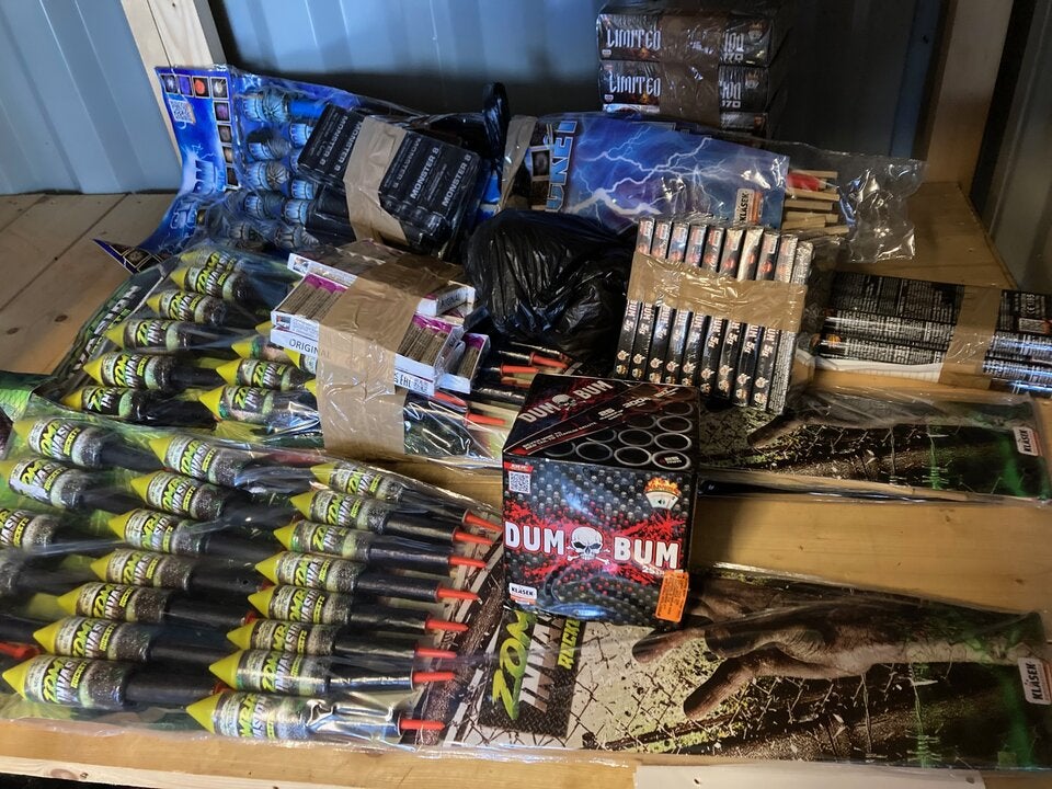 5.800 verbotene zündbare Gegenstände