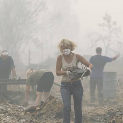 Russland erstickt im Gift-Nebel