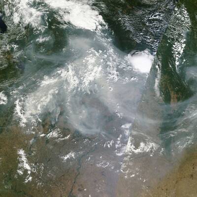 Russland erstickt im Gift-Nebel