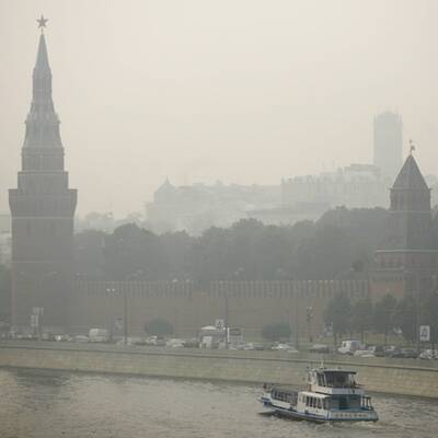 Russland erstickt im Gift-Nebel
