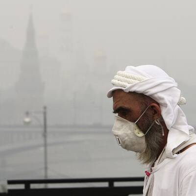 Russland erstickt im Gift-Nebel