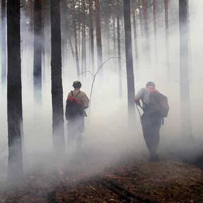 Russland erstickt im Gift-Nebel