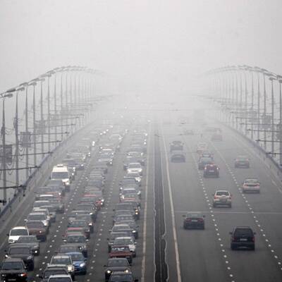 Russland erstickt im Gift-Nebel