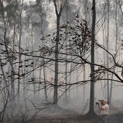 Russland erstickt im Gift-Nebel
