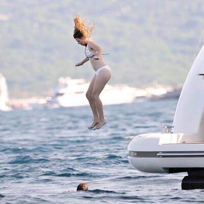 Prinzessin Beatrice planscht in St. Tropez