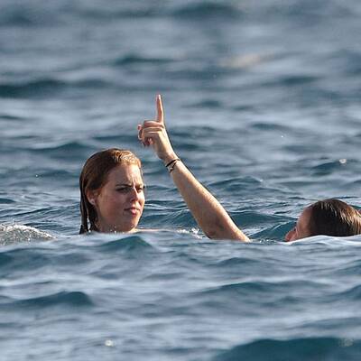 Prinzessin Beatrice planscht in St. Tropez