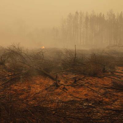 Russland erstickt im Gift-Nebel
