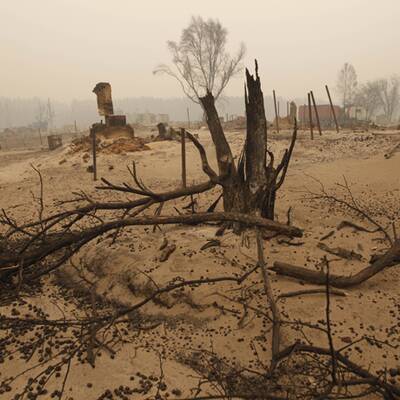 Russland erstickt im Gift-Nebel