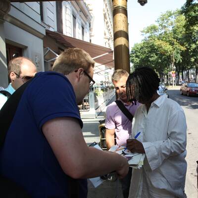 Wien begrüßt Whoopi Goldberg