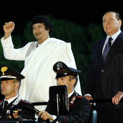 Gaddafi-Show in Rom