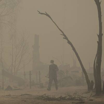 Russland erstickt im Gift-Nebel