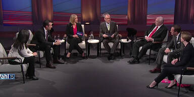 Volle Härte im TV-Duell