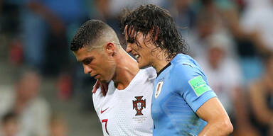 Gro&szlig;e Ronaldo-Geste bei Schock um Cavani