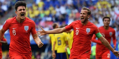 2:0 - England k&ouml;pft die Schweden raus