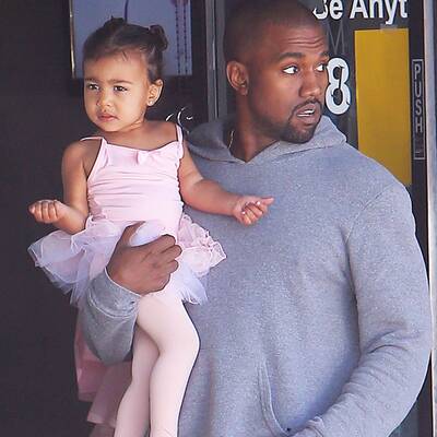 North West bekommt schon Tanzstunden