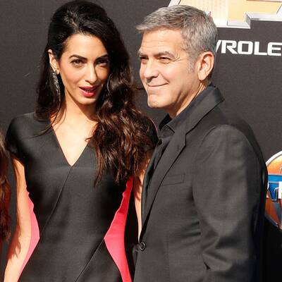 George & Amal Clooney bei Filmpremiere